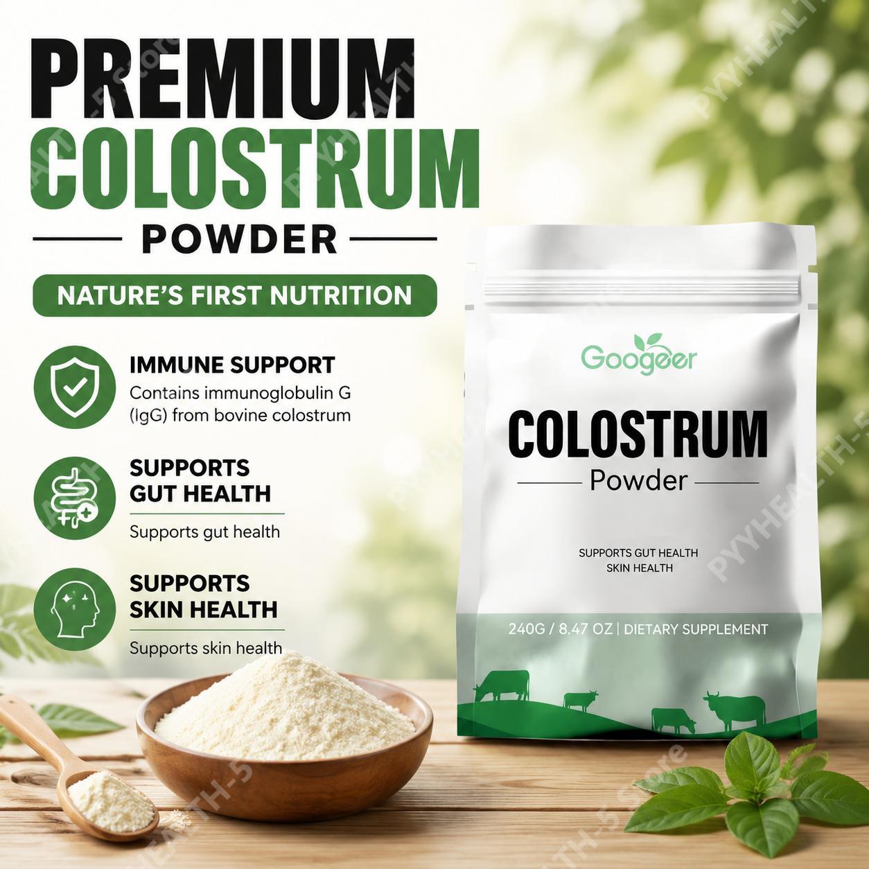 Colostrum Bovine Powder - Порошок из коровьего молозива поддерживает здоровье