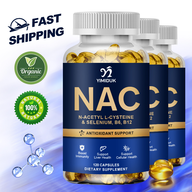Nac N Acetyl Cysteine - Добавка NAC-глутатион | Селен | B6