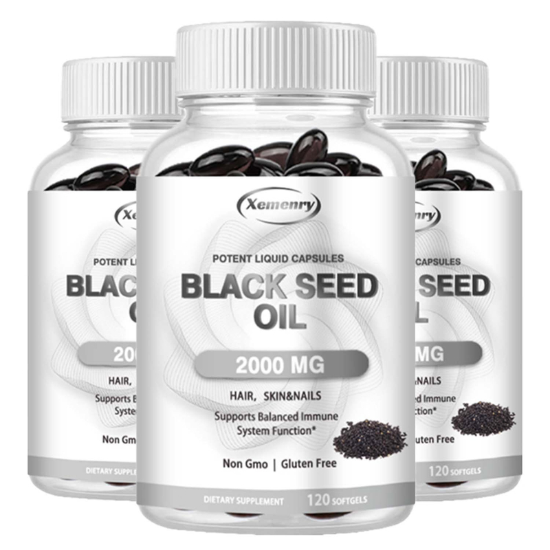 Black Seed Oil Capsule - Масло черных семян — способствует общих