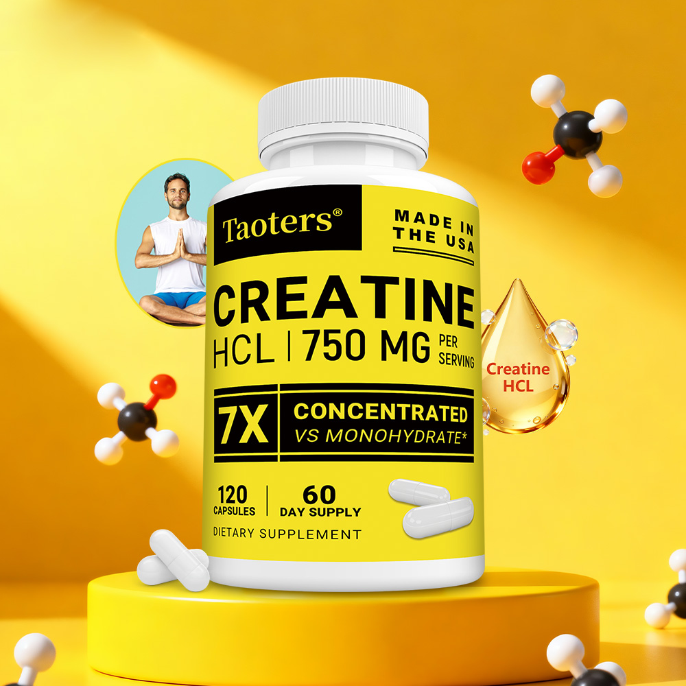 Creatine Hcl Capsule - Креатин HCl - поддержка мышечной, когнитивной