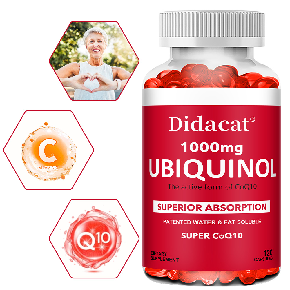 Nac N Acetyl Cysteine - Убихинол CoQ10 1000 мг в мягких