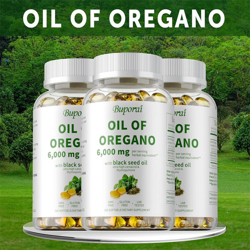 Black Seed Oil Capsule - Масло Орегано - содержит масло черного