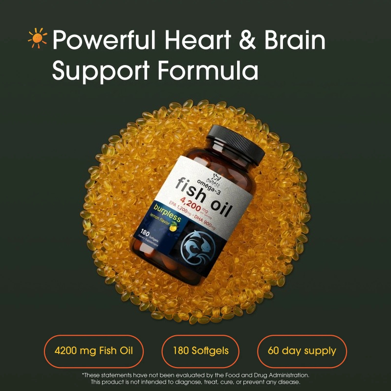 Рыбий жир с омега-3, 4200 мг н – обзор и цена Omega 3 Fish Oil
