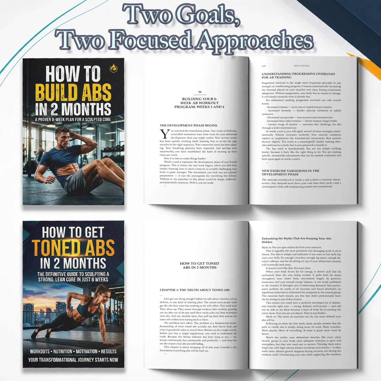 Комплект из 2 книг: руководств – обзор и цена Nutrition Fitness Books