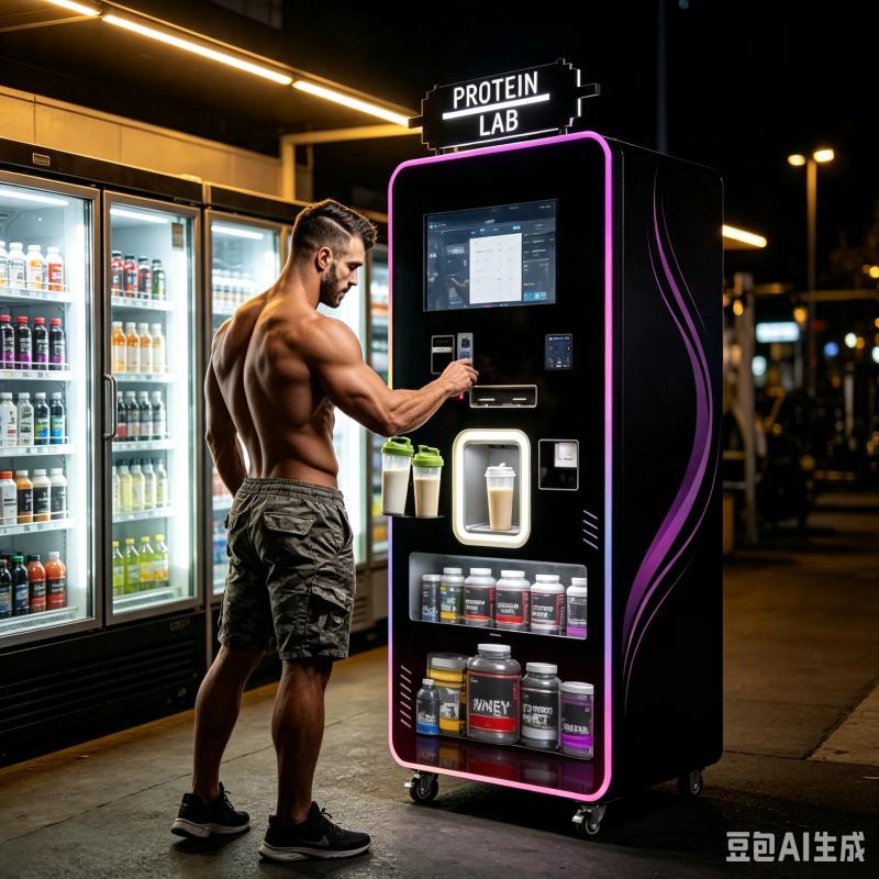 Автомат по продаже протеиновых – обзор и цена Nutrition Fitness Gym