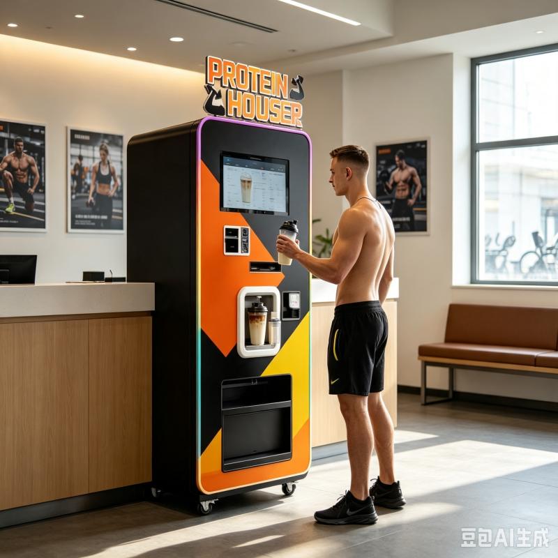 Автомат по продаже протеиновых – обзор и цена Nutrition Fitness Gym