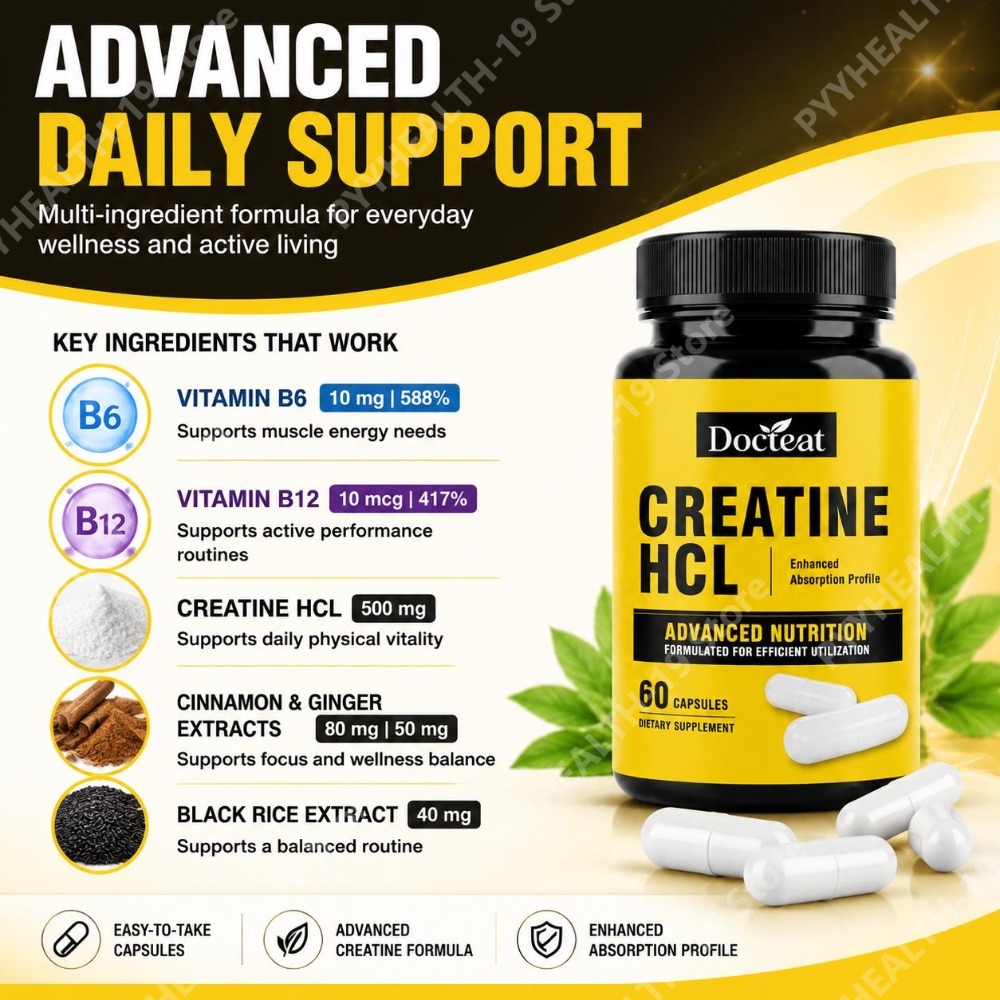 Капсулы Docteat Creatine HCL с – обзор и цена Creatine Hcl Capsule